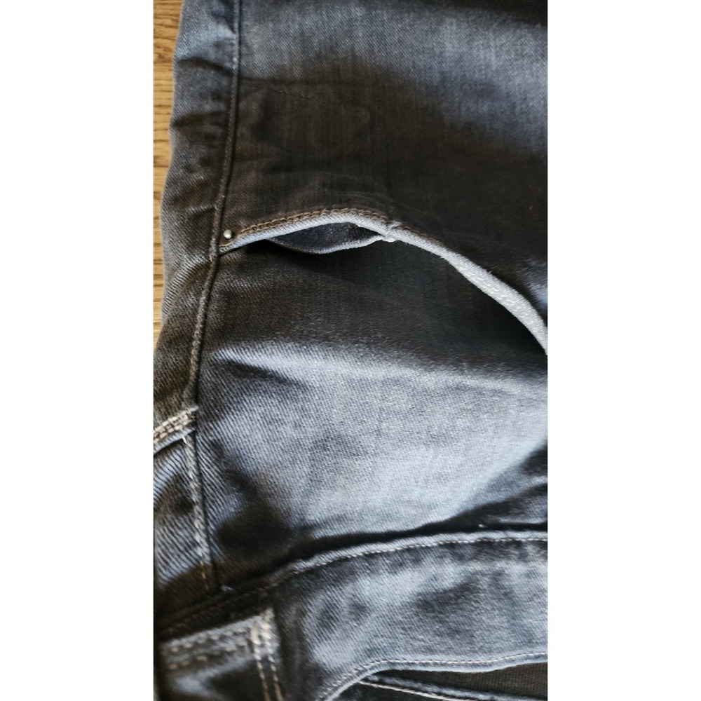 Levi's 511 Slim Fit Denim Jeans Men's 36x29 Black/Grey Slate 9 Pockets A17 - Picture 12 of 13